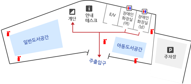 비상대피로는 이야기방 앞과 세미나실 좌측 계단과 휴게실, 샤워실, 화장실, 강의실 좌측 계단을 이용하면 됩니다. 분말소화기는 이야기방 앞 1대, 세미나실 앞 2대, 휴게실 우측 1대, 남자 샤워실 좌측 계단에 1대 있습니다. 소화전은 남자샤워실 좌측 계단 앞에 1대 있습니다.